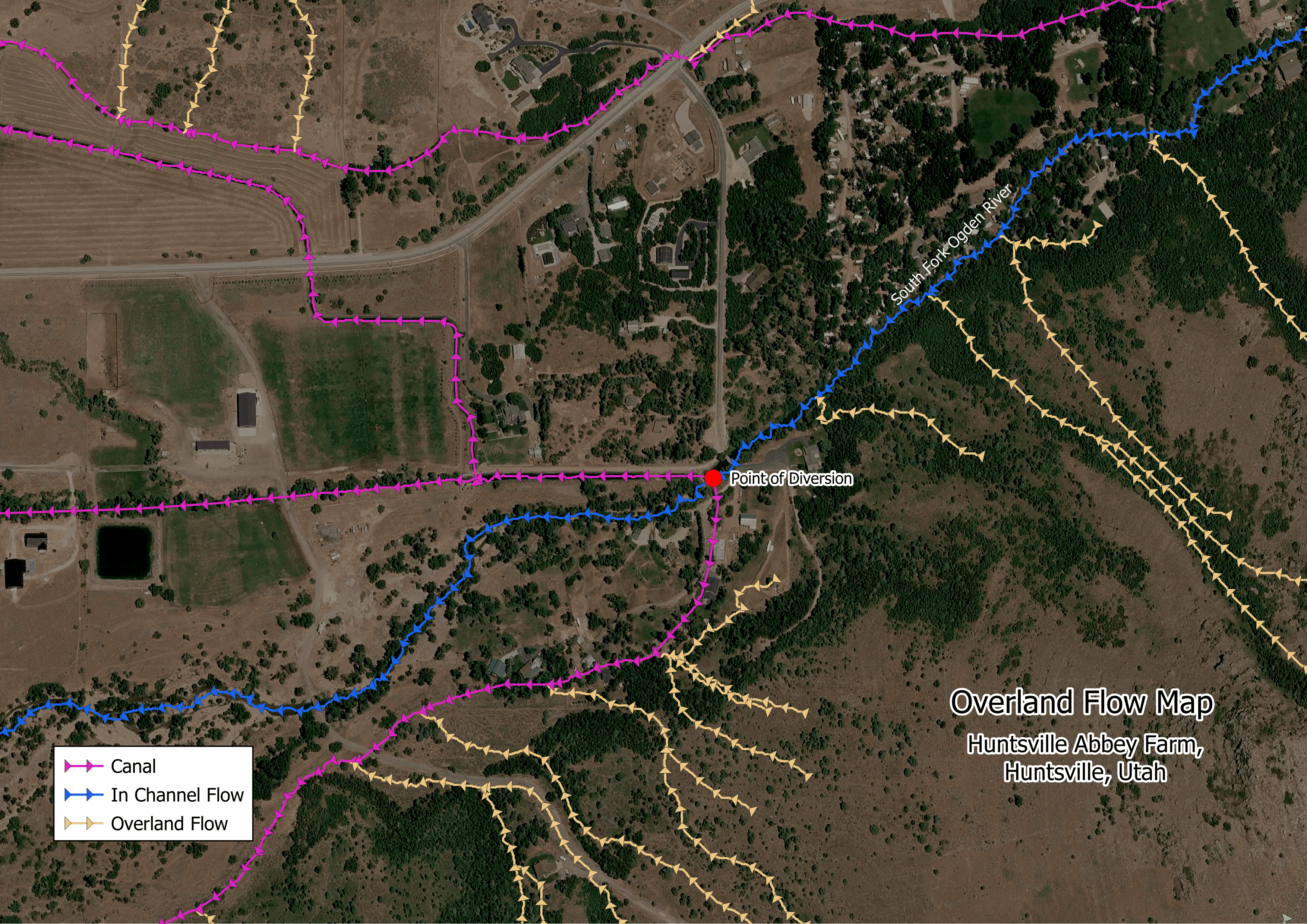 Derive High Resolution Flowline Networks